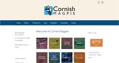 Desktop Screenshot of cornishmagpie.co.uk